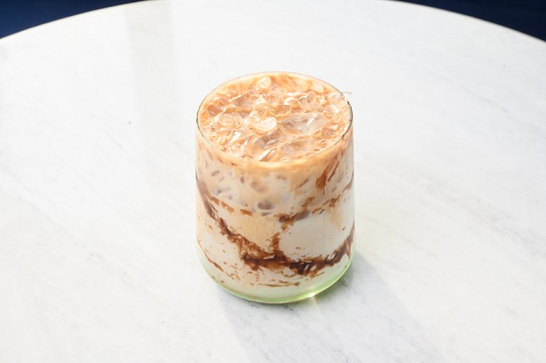 К Латте мята-шоколад